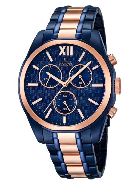 Chronograph blau